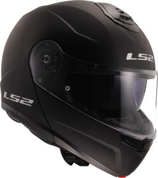 LS2, Casco Moto Modular Strobe II Matt Black, M