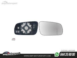 CRISTAL DE ESPEJO DERECHO PARA SEAT AROSA / LEON / TOLEDO / VOLKSWAGEN LUPO