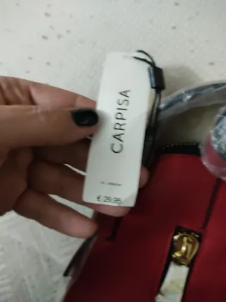 Bolso Carpisa burdeos Piel Nuevo