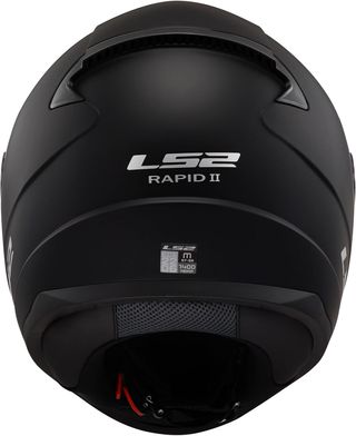 LS2, Casco Moto Integral RAPID II SOLID Matt Black
