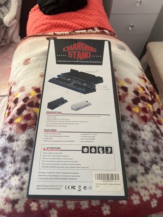 Base Carga PS4 KJH con Ventiladores