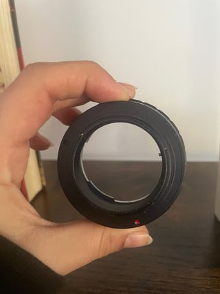 Adaptador de lentes Olympus OM a Fujifilm X (FX)
