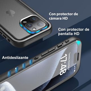 SPORTLINK Funda para iPhone 15 Pro Impermeable - 3