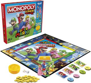 - Hasbro Juego de mesa Monopoly Junior Super Mar