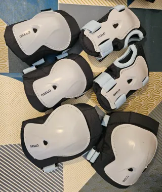 Set Protectores Oxelo Niño Talla XS