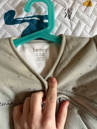 Dos sacos de dormir, para bebé. (Invierno-Verano)