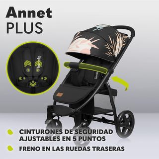 LIONELO Annet Silla de Pase Para niños hasta 22 kg