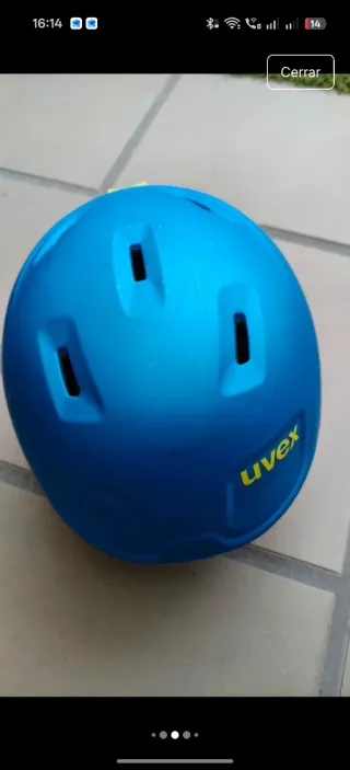 Casco esquí infantil Uvex