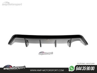 DIFUSOR TRASERO FORD FIESTA MK6 2004-2008 LOOK CARBONO