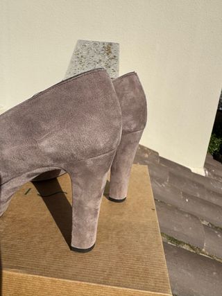 Zapatos UNISA ante marrón mujer