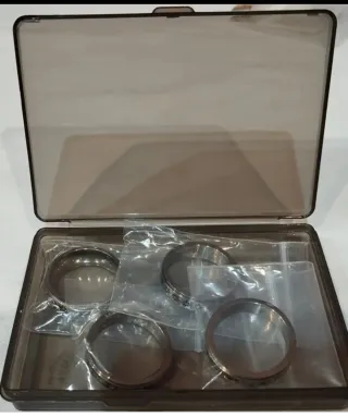 4 Anillos de Titanio