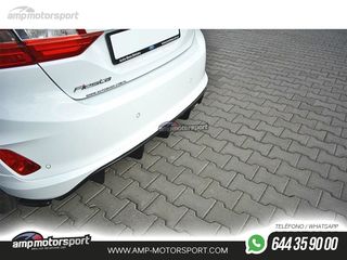 DIFUSOR TRASERO FORD FIESTA MK8 2017-- LOOK CARBONO