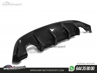 DIFUSOR TRASERO FORD FOCUS ST MK2 2008-2011 NEGRO MATE