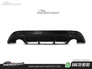 DIFUSOR TRASERO FORD FOCUS ST MK2 2008-2011 NEGRO MATE