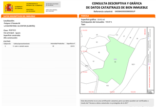 Terreno Rústico de secano