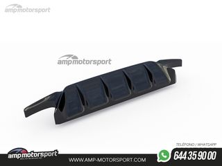 DIFUSOR TRASERO FORD FOCUS ST / ST-LINE MK4 2018-- NEGRO BRILLO