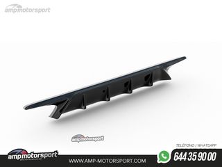 DIFUSOR TRASERO FORD FOCUS ST / ST-LINE MK4 2018-- NEGRO BRILLO