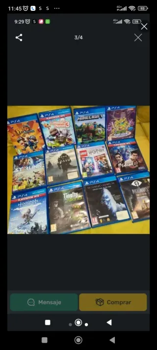 Juegos PS4 (PlayStation 4) Varios Títulos
