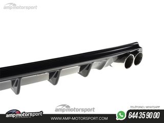 DIFUSOR TRASERO FORD FOCUS ST / ST-LINE MK4 2018-- LOOK CARBONO