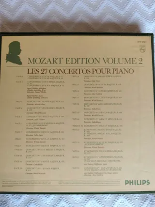 13 LPs. Mozart Edition: Conciertos Piano Vol. 2