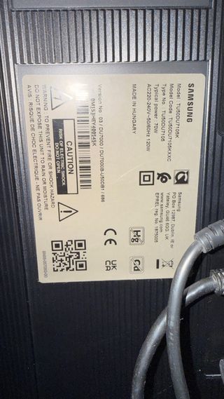 TV Samsung Crystal UHD 4K 50