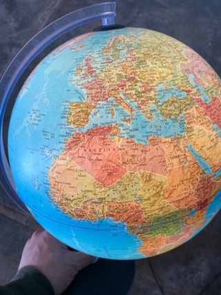 Lámpara Esfera Terrestre