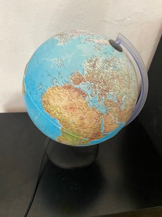 Lámpara Esfera Terrestre