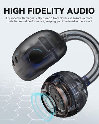 ANSTEN Open Ear Kopfhörer Bluetooth 5.4, Clip On K