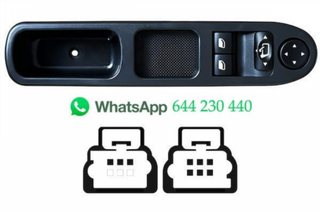 MANDO ELEVALUNAS DELANTERO IZQUIERDO C/CONF +ESP