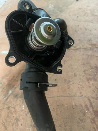 Termostato y manguitos de agua bmw 320d 150cv 204D