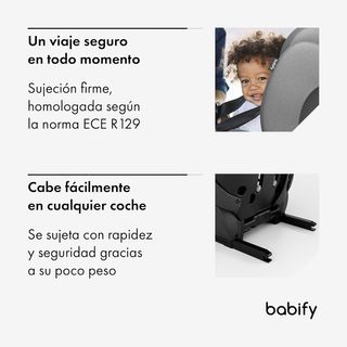 Babify Silla de Coche para Bebés FlexiFit Basic -