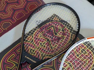 Raquetas de Tenis Vintage Dunlop y Donnay