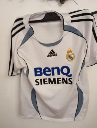 Camisola Real Madrid 2007/2008 Adidas BenQ Siemens