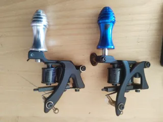 Pack 2 Máquinas Tatuaje Bobina + Pedal