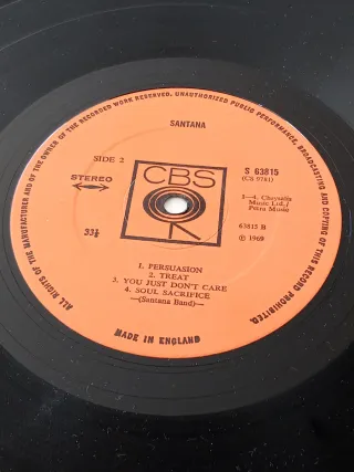 LP Disco De Vinilo - Santana