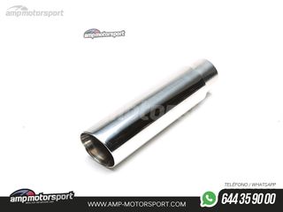 COLA DE ESCAPE OVALADA 76MM