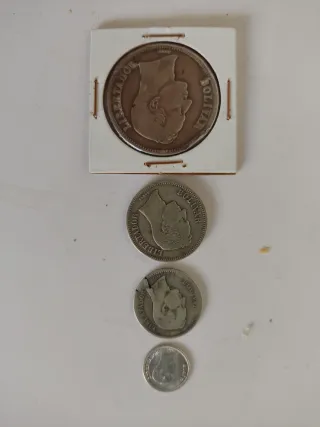 Monedas de Plata Venezuela41,50gms