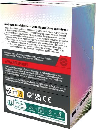 Pokémon- Juego de Refuerzos, Evoluciones Prismátic