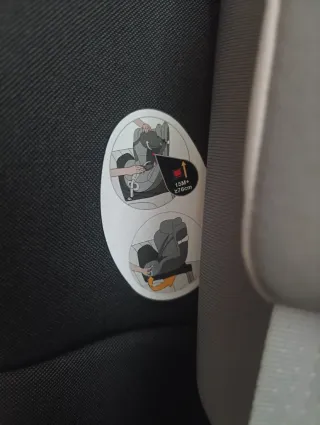 Silla de coche marca GB hasta 18kg Isofix