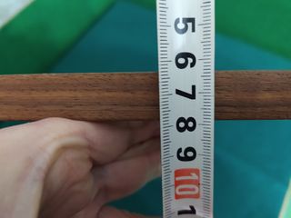 Tablero de ajedrez de madera 40x40.