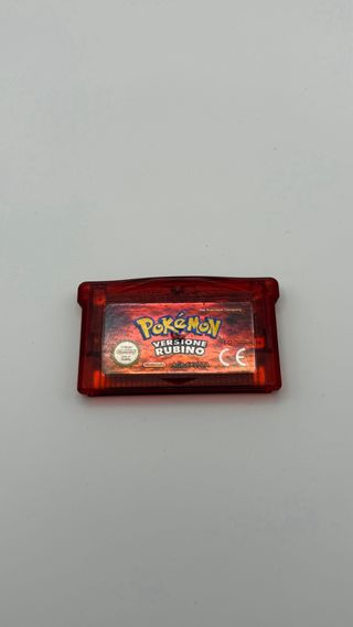 Pokemon Versione Rubino GBA Solo Cartuccia