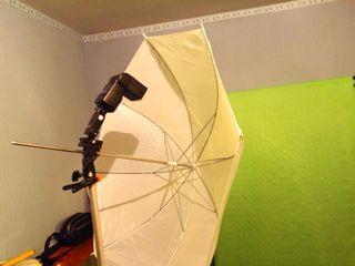 2 Softbox Paraguas Blancos Plegables de estudio