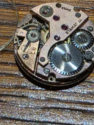 Meccanismo Orologio Antico + Vetrino