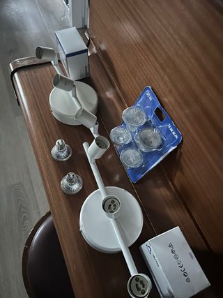 Faretto a binario TROSS IKEA Bianco 3 pz lampadine