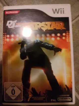 DJ Star Rapstar Wii Konami