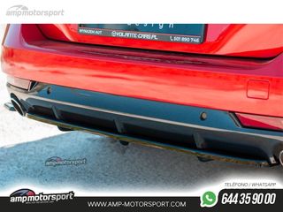 AÑADIDO DE DIFUSOR PEUGEOT 508 2018-- LOOK CARBONO