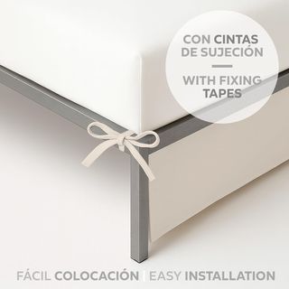 EasyCosy Cubre Canapé para Somier ATENEA – Faldón