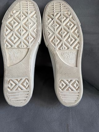 Converse All Star Grises Plataforma