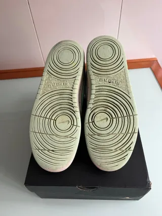 Zapatillas Nike Mid Top Blancas y Verdes