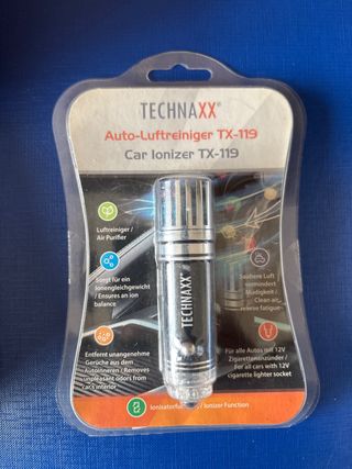 Purificador Aire Coche Technaxx TX-119 Ionizador